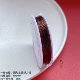 Нить эластичная коричневая кристаллическая 0,6мм в одном рулоне.