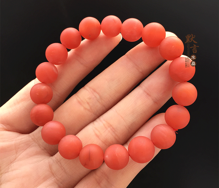 Vòng đeo tay mã não Nam đỏ Nam và nữ Bảo Sơn Leibo Vòng đeo tay mã não đỏ Nam đỏ Vòng đeo tay Cherry Red vòng tay chỉ đỏ