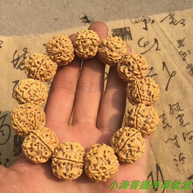 Nepal tổ ong nghệ da năm cánh hoa sáu cánh lớn vajra bồ đề sâu làm sạch wenwan bodhi vòng đeo tay nam - Vòng đeo tay Clasp vòng đeo tay nữ