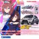 Special Offer Qingdao Society 20128 Mitsubishi Horse Girl Pretty Derby Series Car Decoration 1/24
