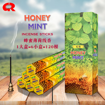 GR Indian incense honey mint{big box}HoneyMint original imported handmade aromatherapy incense incense line incense 319