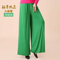 Зеленые одиночные брюки