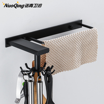 Kitchen Stiletto Wall-Free Wall Containing Shelf Rotary Hook Pan Shovel Spoon Spoon Cookware Supplies Wall-mounted God