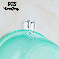 Free Punch Washbasin Hook Space Aluminum Face Basin Rack Face Basin Clip Bathroom Tub Nail Rack Wall-mounted Basin Sub-Containing Shelf