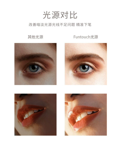 Умный туалетный столик с подсветкой, настольное зеркало для спальни, три цвета