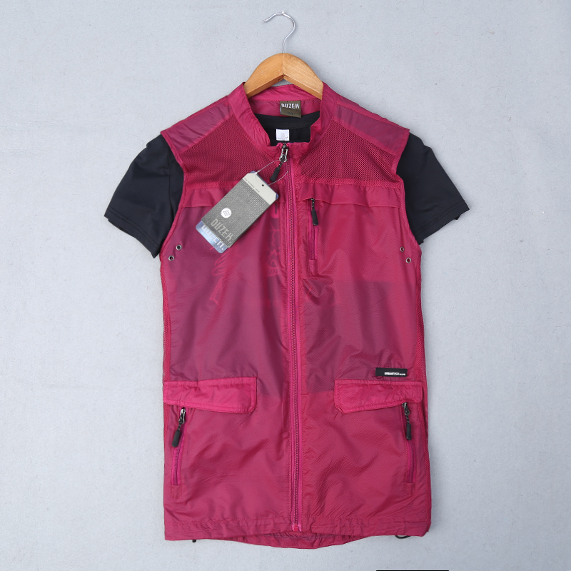 Áo vest nam khô nhanh thể thao lưới vest câu cá giám đốc nhiếp ảnh mùa hè mỏng phần vest [quả nhỏ] áo ba lỗ nike