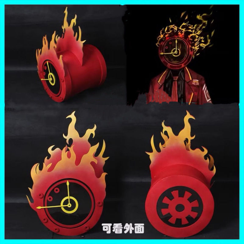 Prison Bus Company Dan Te Dante Alarm Clock Headgear Cosplay Prop