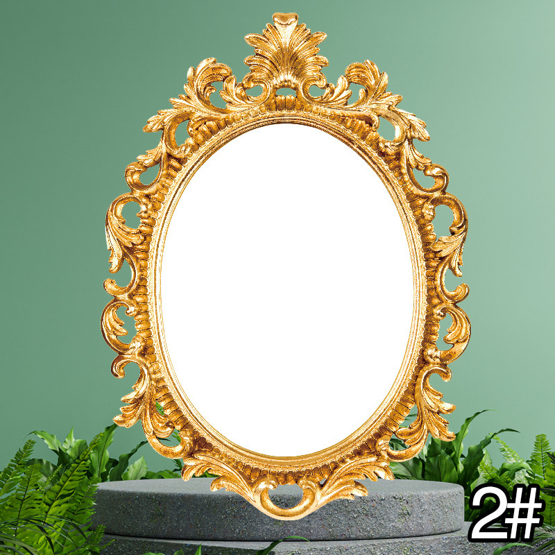 2023 New Blank Hand-Painted Creative Gold Vintage Photo Frame European Ethnic Style Art Class 2023 New Blank Hand-Painted Creative Gold Vintage Photo Frame European Ethnic Style Art Class