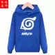 Áo len Naruto Quần áo Naruto Quần áo Sasuke Uchi bước sóng tay áo nam sáng thu đông áo khoác hoodie nam