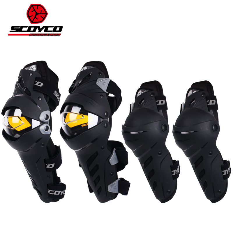 SCOYCO Motorcycle Protector Four-piece Elbow knee protector Summer riding equipment Motorcycle supplies K17