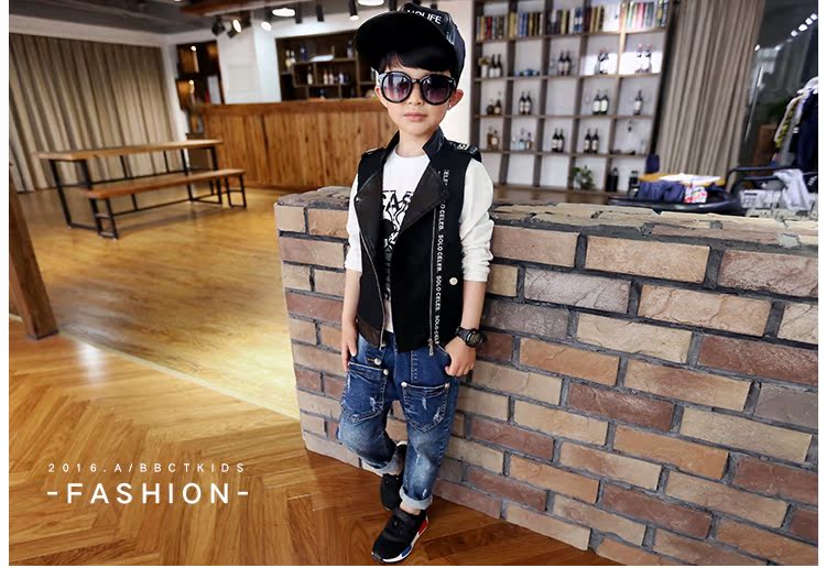 Gilet garcon en fibre - Ref 2067955 Image 37