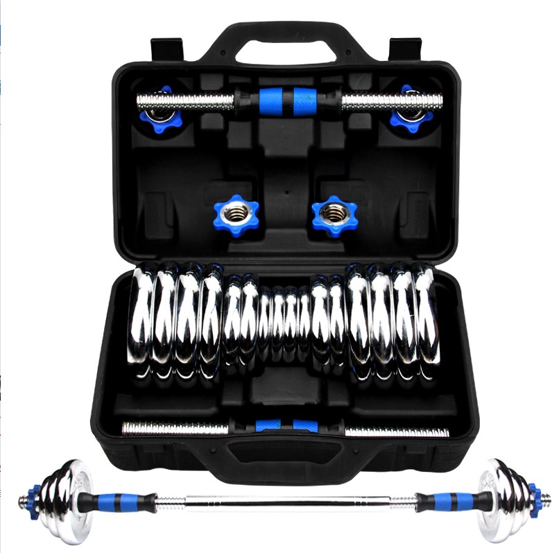 Dumbbells Men Plated Dumbbells 20 kg 15kg30 Catty 40 Sports Exercise Equipment Home Barbell Kit Sublin