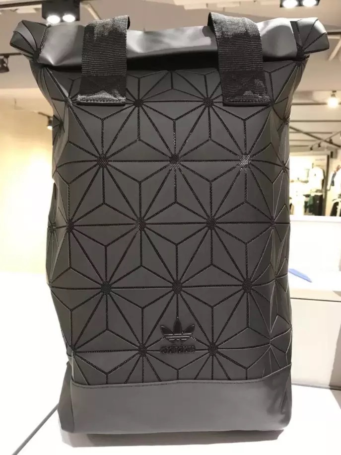 Adidas cidas clover giới hạn kim cương 3D hình học khâu túi đeo vai ba lô DH0100 balo chống nước