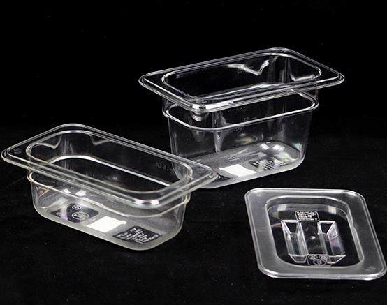 Garbo PC1 9 points pots pots cover transparent food plate seasoning box milk tea shop pot fresh