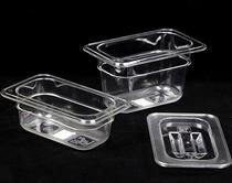 Jiabao PC1 9 points basin number pot lid transparent food tray seasoning box milk tea shop basin fresh-keeping