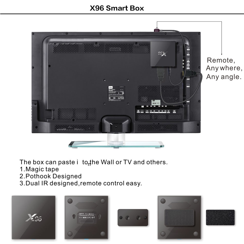 Internet chính hãng phim set-top box không dây WIFI 64-bit A53 xuất tám lõi đĩa cứng HD modem wifi 6