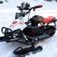 Electric snowmobile off-road vehicle outdoor electric ski vehicle electric sled vehicle snowmobile anti-slip crawler type