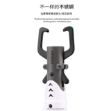 Ручка из нержавеющей стали. Рыба Субпонтизатор Рыба принимает рыбу, рыба щипцы рыба, легкий, маленький алюминиевый сплав Луя зажим