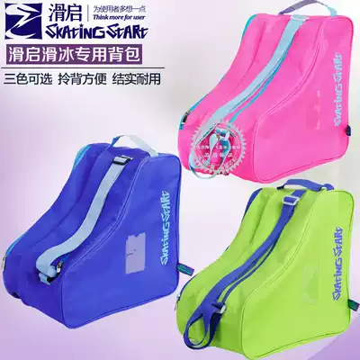 New skate skates backpack Skates roller Skates roller skates shoulder bag skates bag triangle bag cross-over backpack
