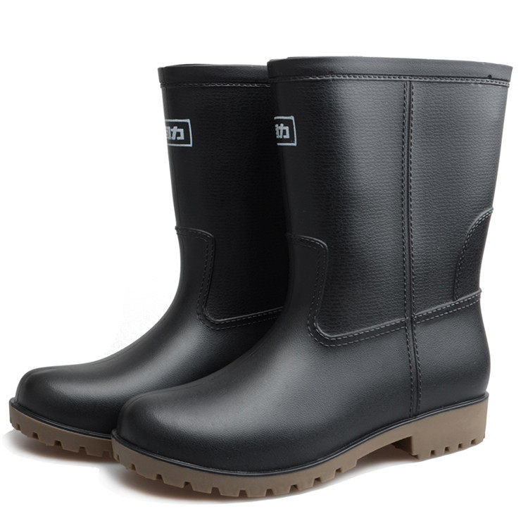 Chaussures - bottes caoutchouc homme pour printemps - semelle tendon - Ref 963398 Image 5