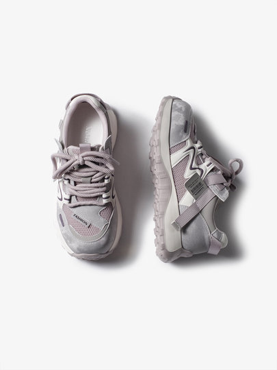 Genuine leather dad shoes for women, breathable, sports, versatile, travel, walking, light increase, thick sole, 2026 spring new casual shoes