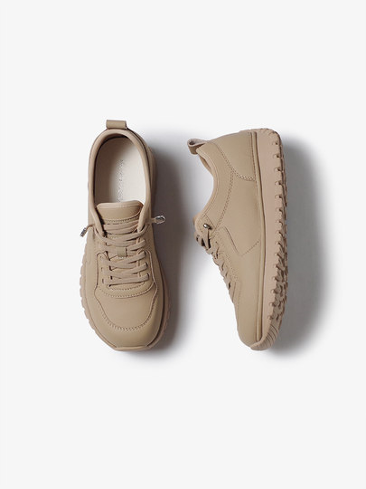 Genuine leather soft sole soft surface casual shoes for women, versatile flat soles, comfortable walking and traveling, 2026 spring and autumn new Forrest Gump shoes