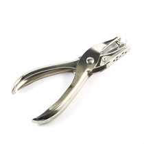 6mm single hole punch manual postcard rubber stamp stationery A4 paper hole punch pliers manual binding tool