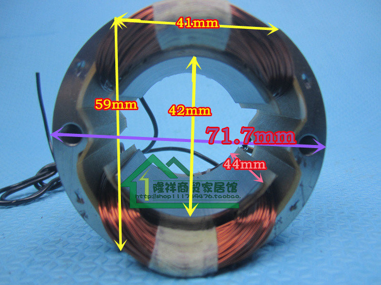 Z1E-FF03-110 cutting machine Mindate C7 circular sawing machine universal stator 185 circular sawing machine stator 91180