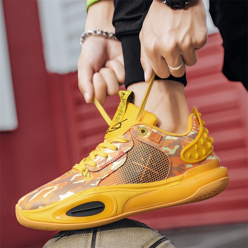 Friction Makes Noise All over the City 11 Basketball Shoes Sonic 10 Men's Non-Slip Wear-Resistant 9 Breathable Sports Shoes Women's 12 with Sound 8