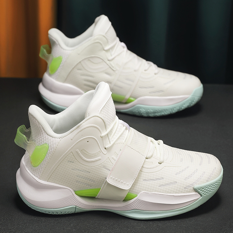 Basketball Shoes with Friction Sound and Water Splash Effect, Popular Model, Men's Rebound Cushioning, Boys' Sports Shoes, Youth, Middle and Older Children, Girls