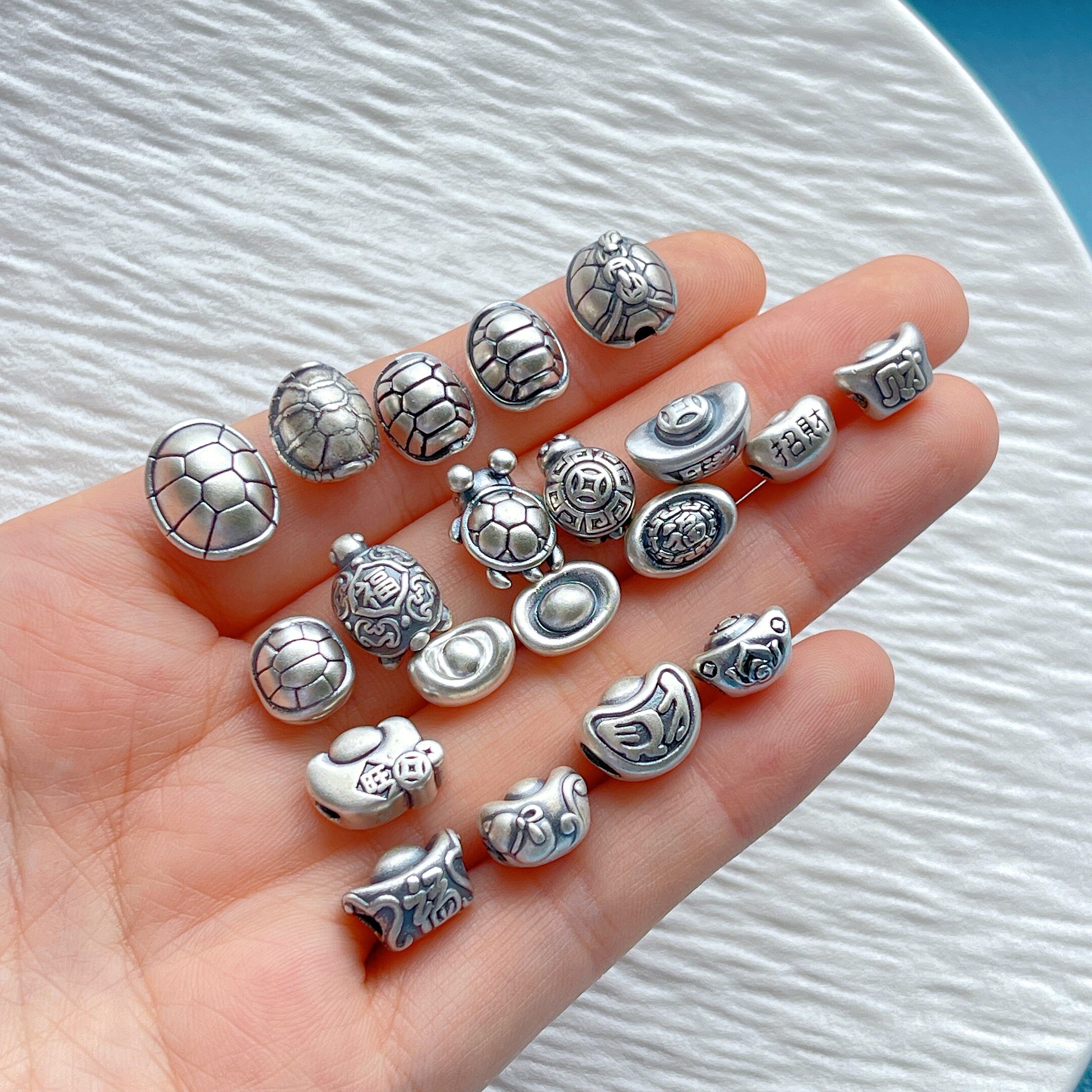 🌟新品首发！999足银元宝小乌龟手串，古风时尚，尽显东方美学✨-银饰配件-淘宝好物网