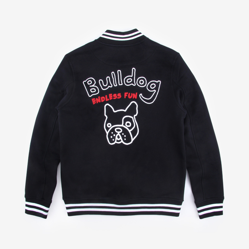 JOYSAYS设计品牌 Bulldog斗牛犬 原创全棉棒球服夹克外套男女同款