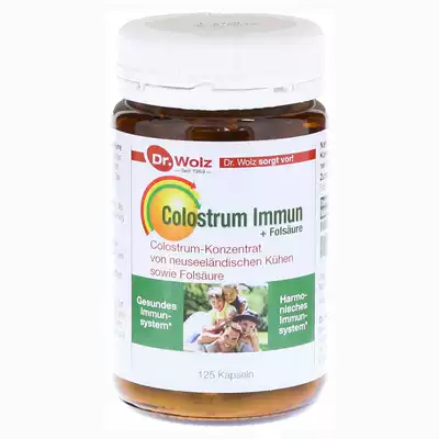 Dr. Woods Colostrum Capsules 125 Pregnant Toddlers Germany Dr Wolz