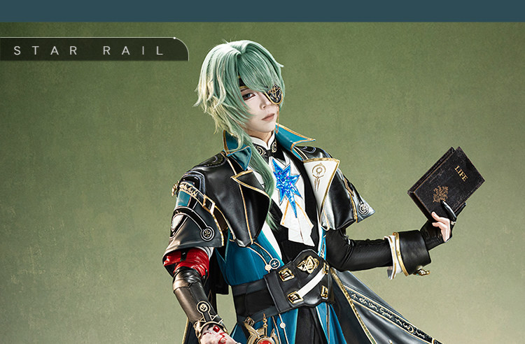 Honkai Star Rail Anaxa Cosplay Kostüm Perücke Uniform Outfit Anaxagoras Grove of Epiphany Amphoreus Halloween Frauen Männer Karneval 2