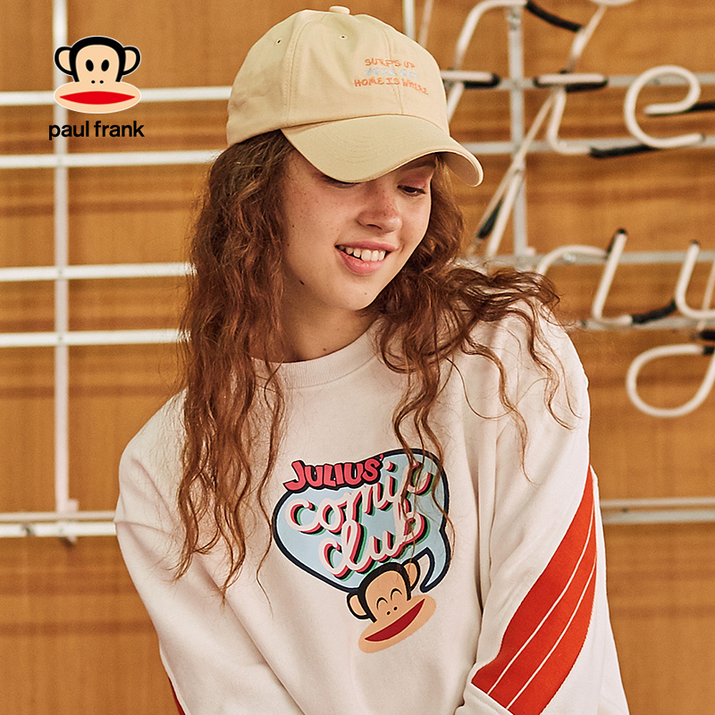 Sweatshirt femme PAUL SINGE FRANC  GRANDE BOUCHE - Ref 3216141 Image 3