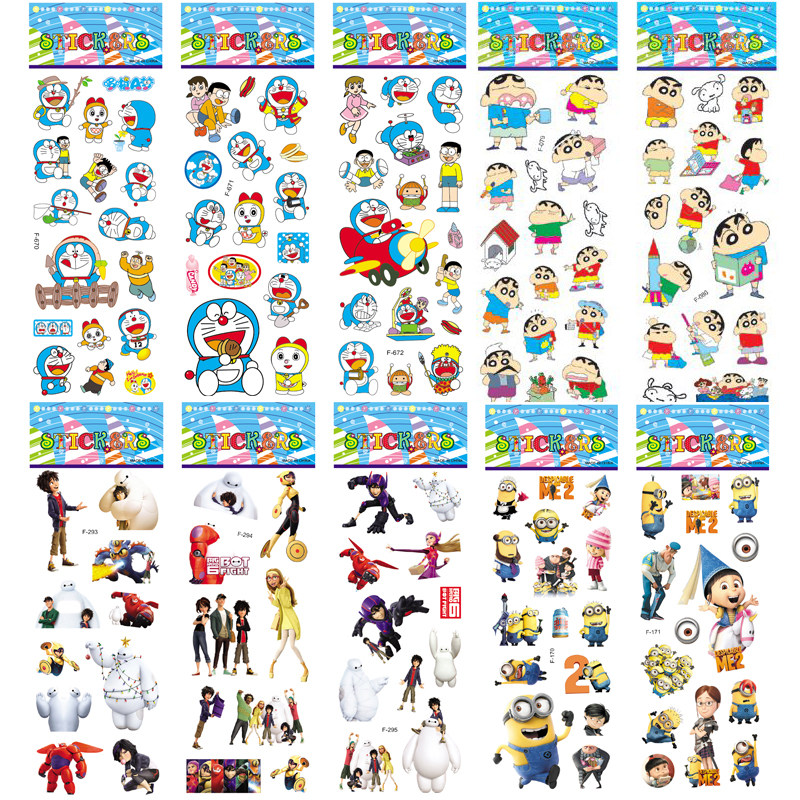 Machine cat Doraemon A Dream Crayon Little New Cartoon Small Soldier Super Energy Marine Great White Sticker Child Stickler