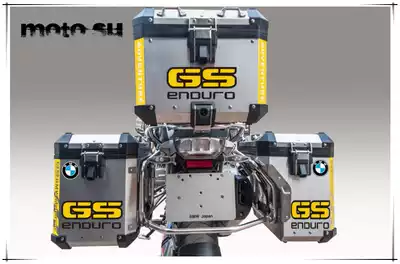 New Red Blue yellow GS enduro original box back 3M reflective patch