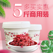 Rose sauce commercial 10 pounds of stuffing Edible double red rose fresh osmanthus sugar handmade Yunnan baked ice powder ingredients