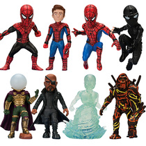 Animation Spider-Man Hero Expedition Gift Box Model Dolls Handle Baby Adult Blind Box Toys