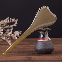 Vietnam imported white buffalo horn eye grips brow bone comb dredge meridians