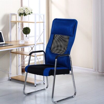 Computer Chair Home Casual Chair Mesh Face Toxoplasmosis Student Office Chair Plus High Protection Lumbar Breathable Long Leaning Back Chair