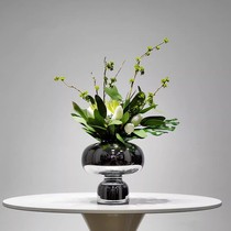 Model room modern simulated flowers high-end living room table flowers hotel flower arrangements light luxury floral soft decorations