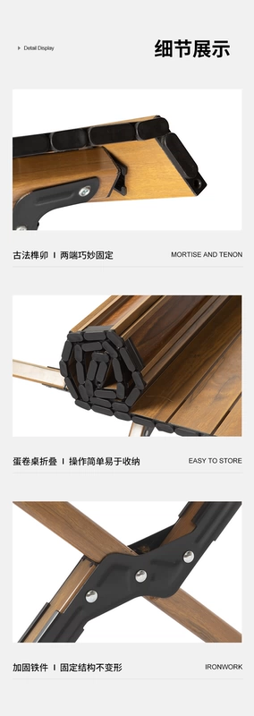 Bàn gấp ngoài trời hợp kim nhôm trứng cuộn bàn siêu nhẹ di động bàn cắm trại bàn ghế dã ngoại cung cấp bộ thiết bị bàn ghế ăn gấp gọn bộ bàn an thông minh gấp gọn