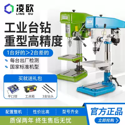 Lingou Z516 16mm industrial high-precision bench drilling machine and West Lake desktop drilling machine with z4120