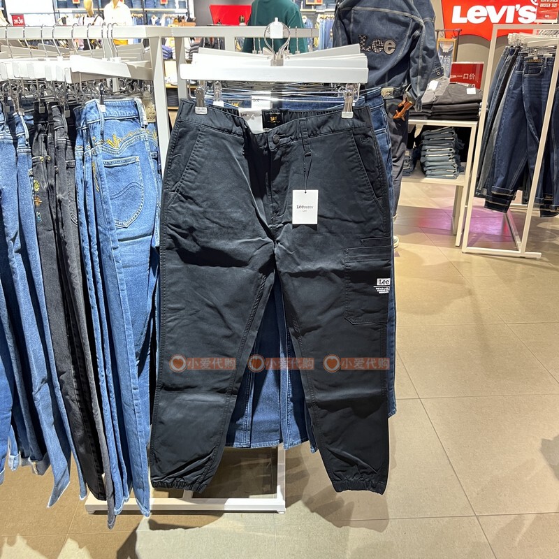 Lee Domestic Store Genuine Spring/Summer Men's Jogger Casual Pants Lmb2008105Ed00F-K11000 Lee Domestic Store Genuine Spring/Summer Men's Jogger Casual Pants Lmb2008105Ed00F-K11000