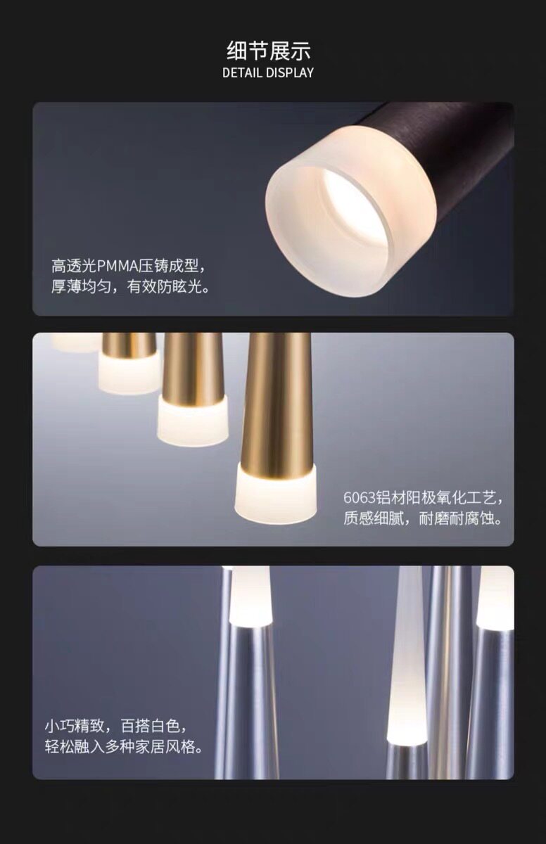 Ресторан люстра 新特丽北欧餐厅吊灯简约现代客厅轻奢灯饰装饰灯具单头吧台灯