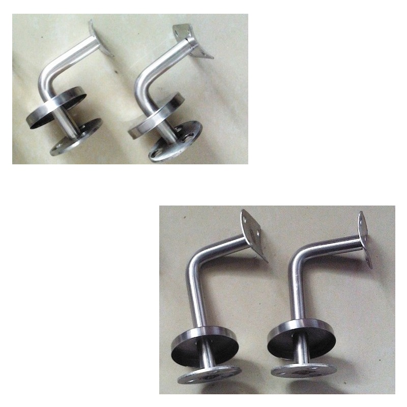 Stainless steel solid wall wall bracket stair attic solid wood pvc polymer handrail strong and durable