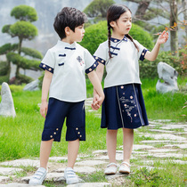 Childrens Tang Fashion 61 State of Chinese Wind Performance Han clothes male and female children 54 Republic of China Wind costumes girls choral clothes