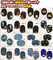 [Мальчик] Случайная наклейка на колене 5 пары иглы