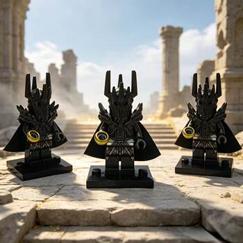 Lord of the rings sauron villain building block figure